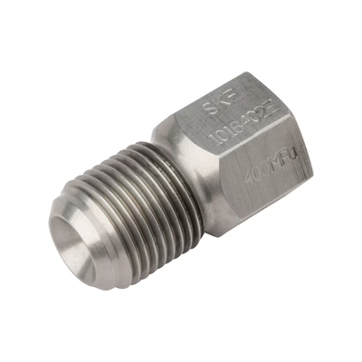 Hydraulic connection nipple
